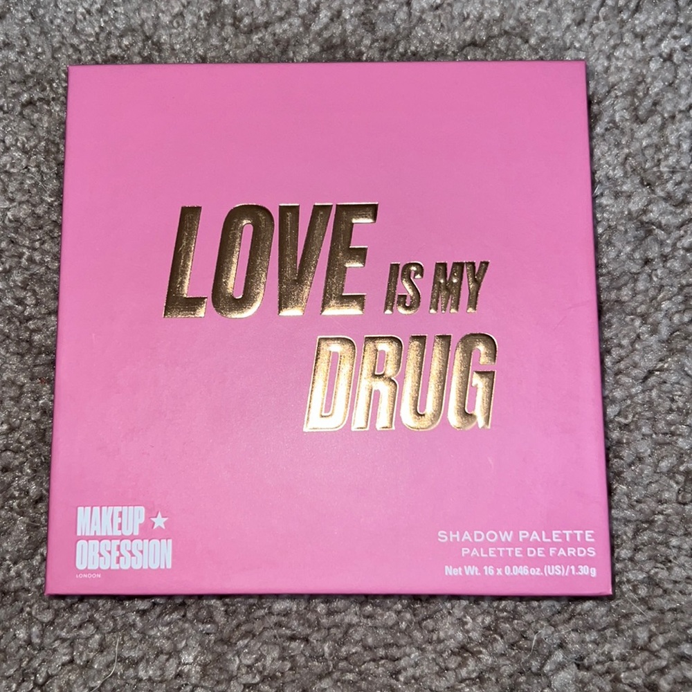 NEW Makeup Obsession Love is my Drug Palette